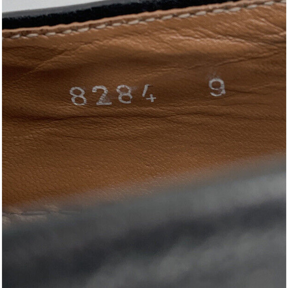 Michael Toschi Mach 8284 Leather Driving Shoes Mens 9 No Insoles Black Italy - Picture 3 of 10